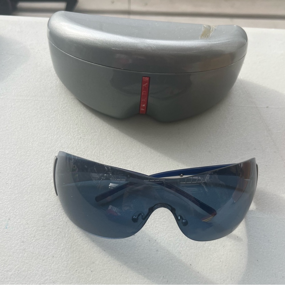 Y2K Prada Shield Sunglasses